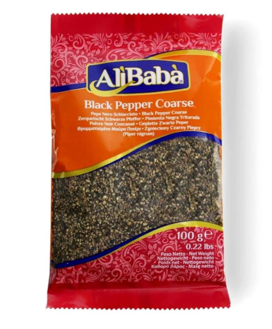 AliBaba Black Pepper Coarse (100g)