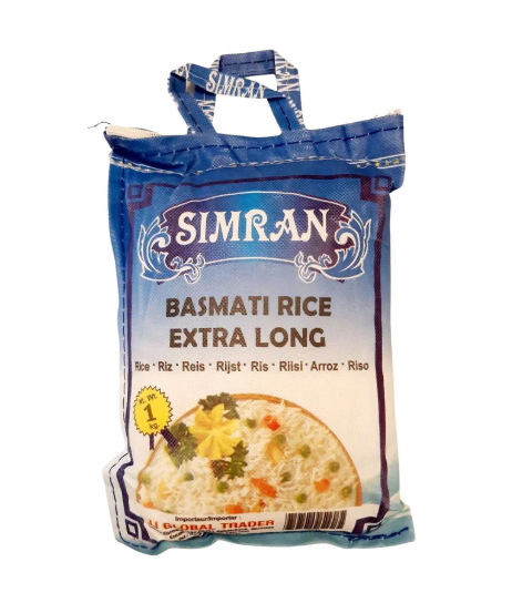 Simran Basmati Rice Extra Long (10kg)